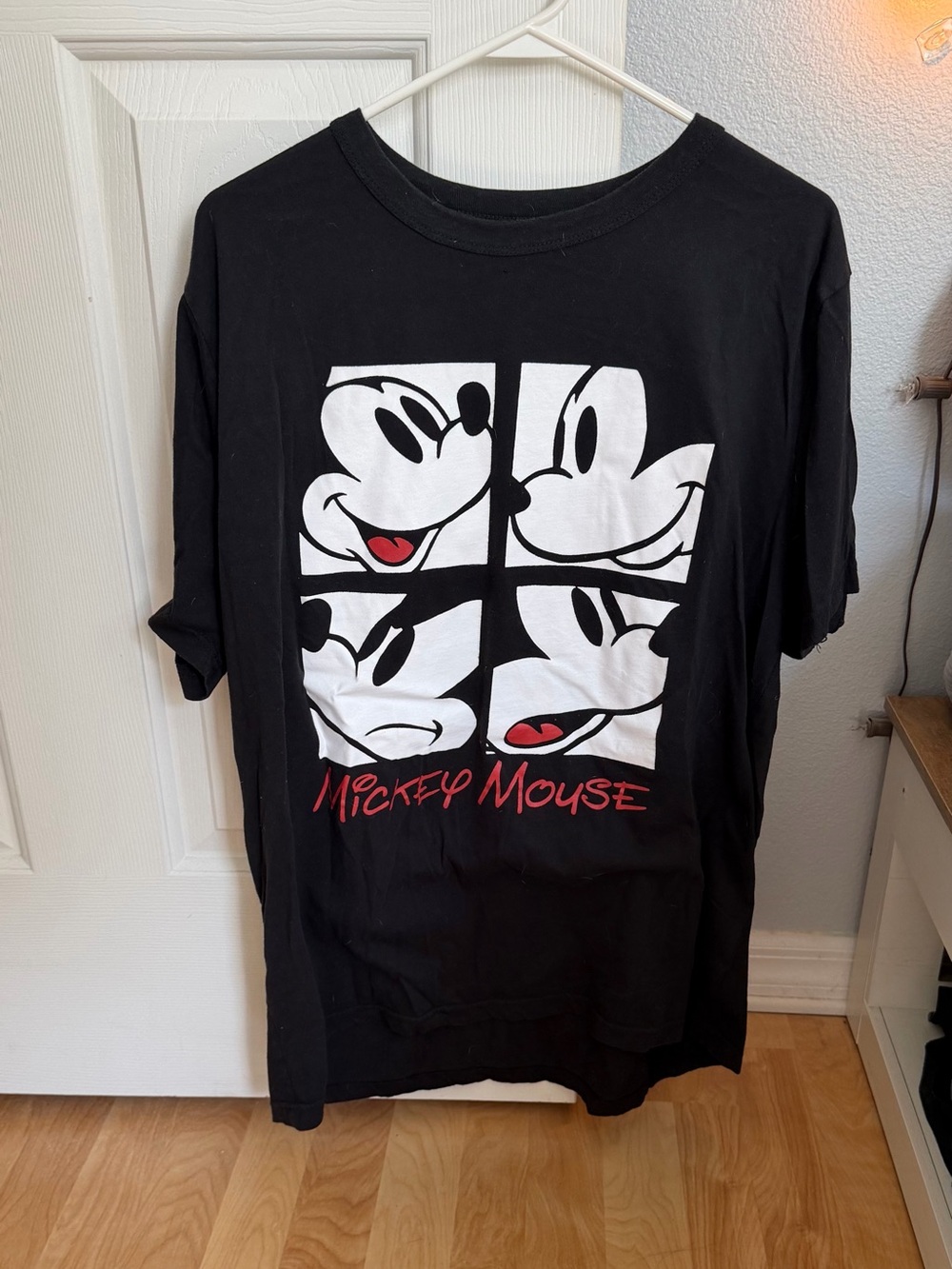 Disney Mickey Mouse Black Graphic T‑Shirt